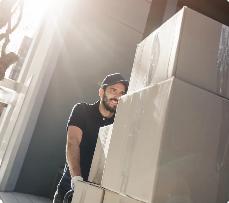 mover carrying items